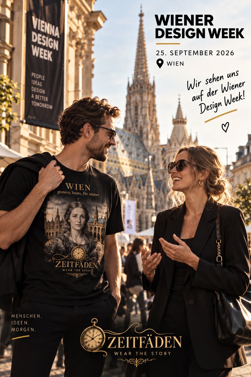 ZEITFÄDEN auf der Wiener Design Week am 25. September 2026